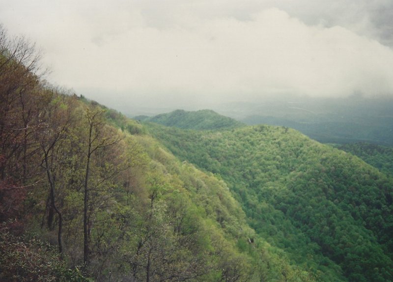 View of the Blue Ridge Mountains