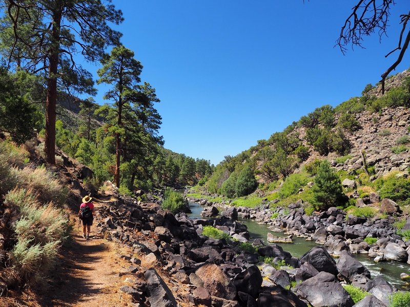River Trail Hiking Trail, Questa, New Mexico
