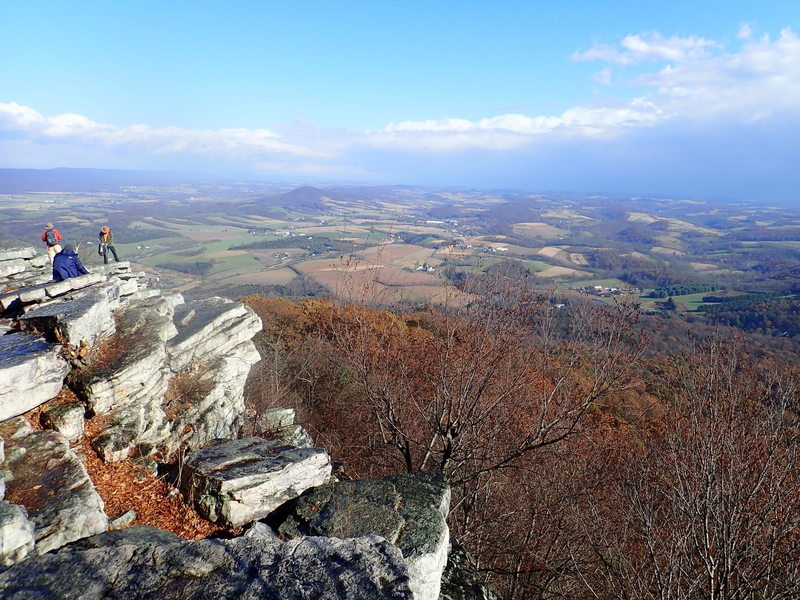 Pulpit Rock And The Pinnacle Hiking Trail Hamburg Pennsylvania