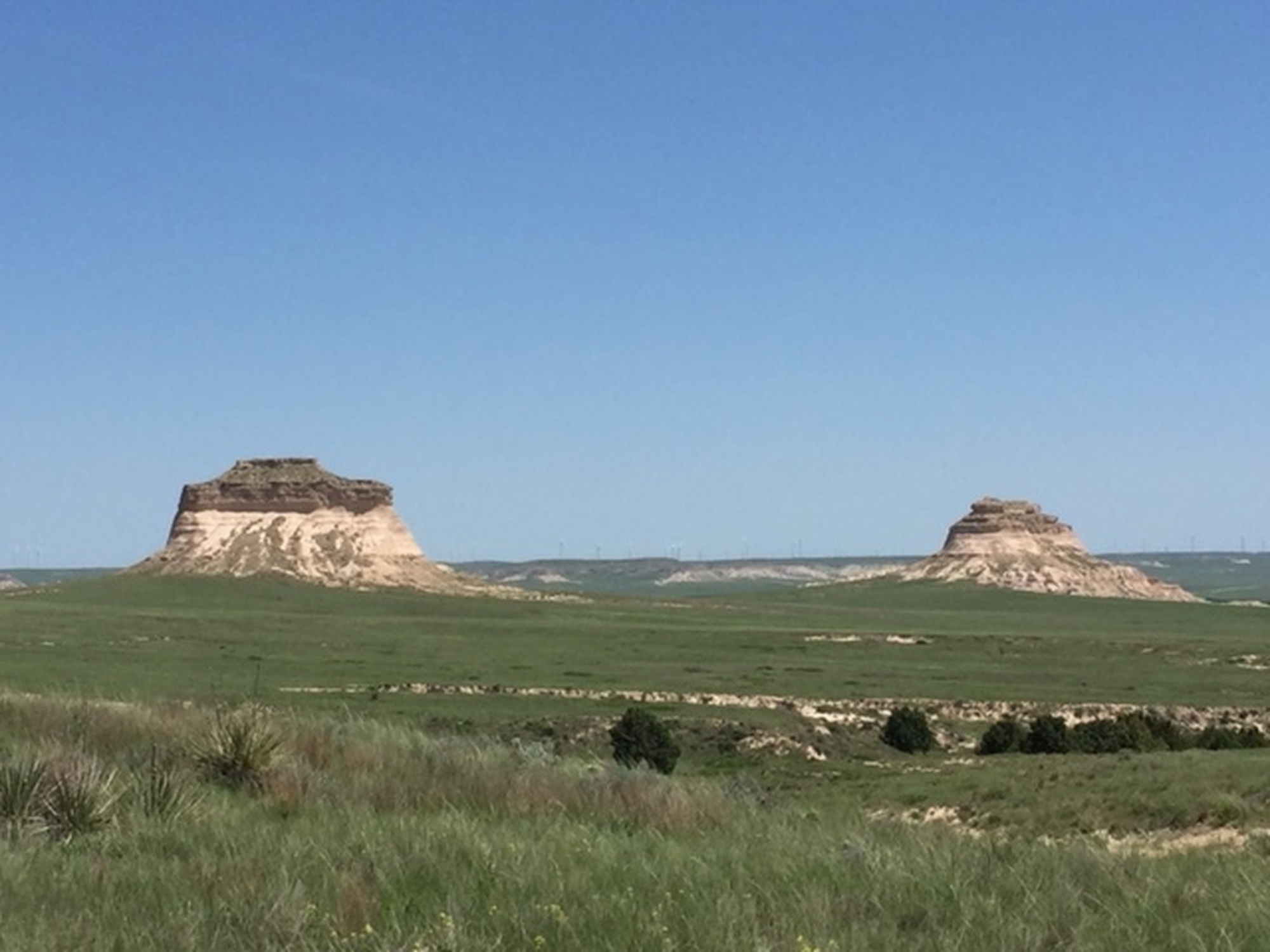 Pawnee Buttes from near the trailhead