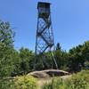 Fire tower at summit of Mt Arab