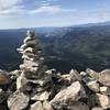 Cairn at the summit