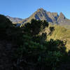 Along much of the route there are excellent views to Piton des Neiges and whatever the cool peak in the center is called