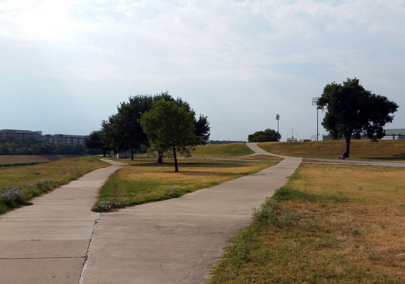 Head up to LaGrave field, or stay by the river on the concrete or the limestone paths