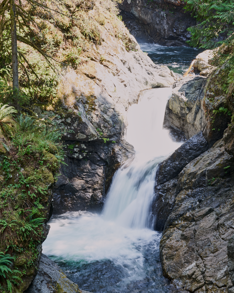 A view of the upper falls