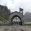 Church near Rifugio Brentei - The (unfortunately too many) names on the walls remind you that the mountain is beautiful but you have to be careful