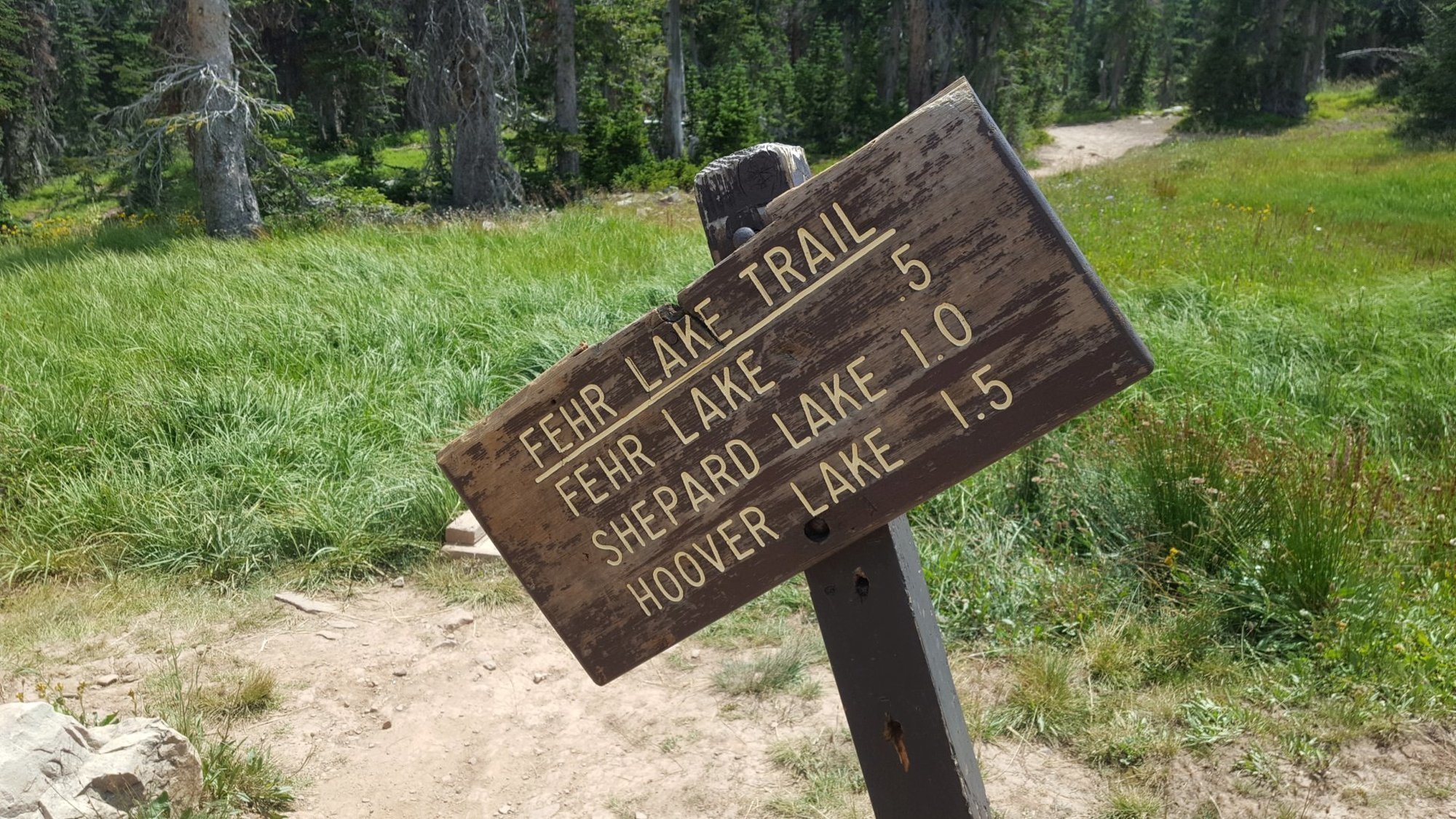 Trailhead Sign