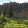 Blue Lake is a gorgeous alpine lake.