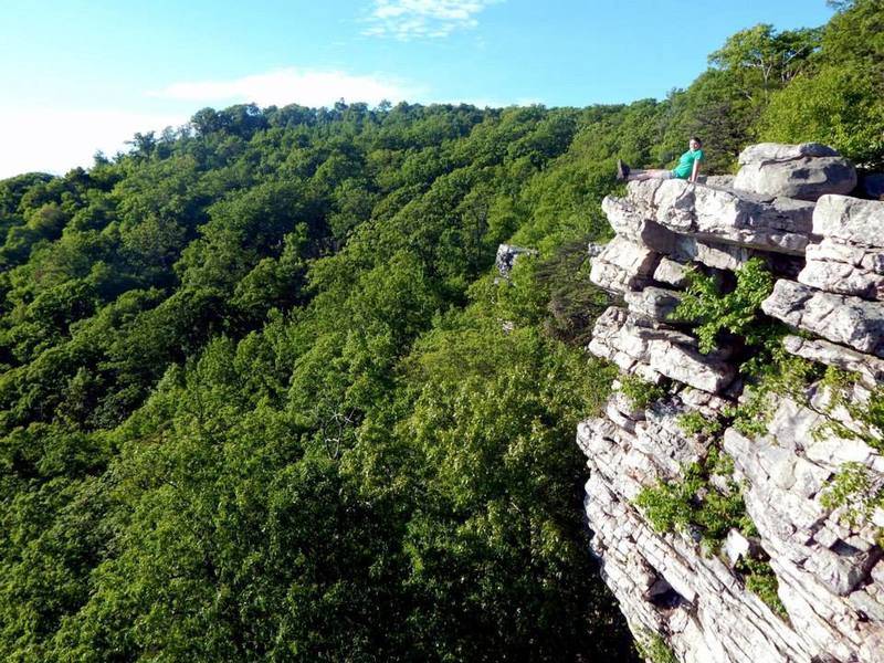 Black Rock Hiking Trail At: Annapolis Rock And Black Rock Hiking Trail, Myersville, Maryland