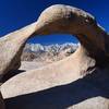 Mount Whitney framed by the arch
