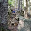 Goat trail to the summit
