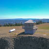 Table Rock lookout - photo via drone facing east