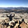 View of the Desolation Wilderness Lakes from the Pyramid Peak