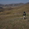 An inspired hiker