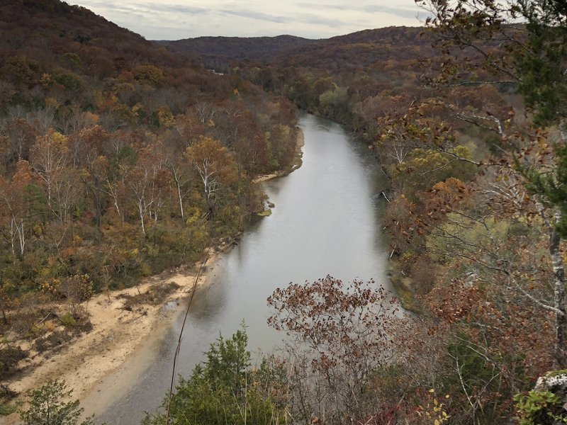 Bee Bluff Spur Trail Hiking Trail Eminence Missouri