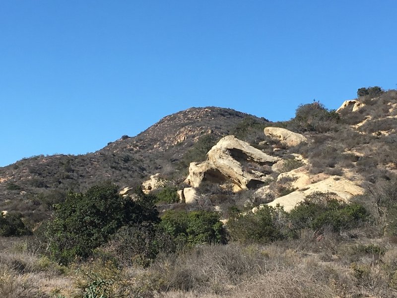View from the Camarillo Canyon flats