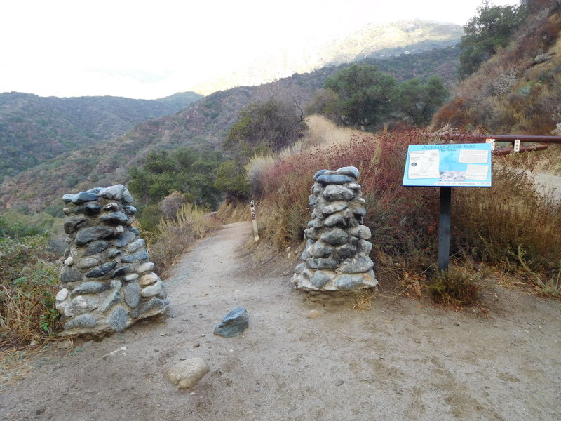 Entrance to the Ben Overtruff Trail