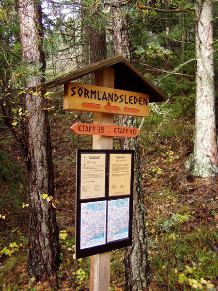 Sörmlandsleden Trail: Stage 39 (Västra Kovik - Dragsviken) Hiking Trail ...