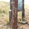 Nicholas Flat Trail Sign