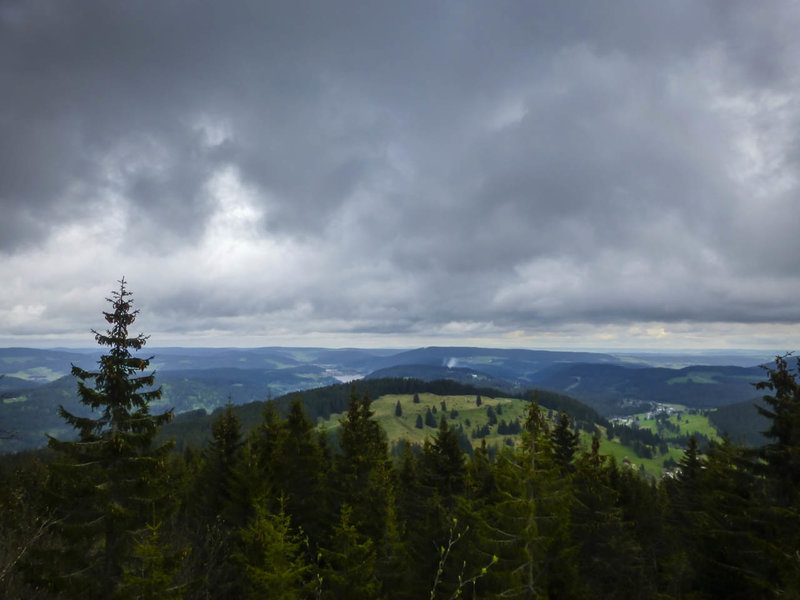 The Titisee from the Zweiseenblick viewpoint.