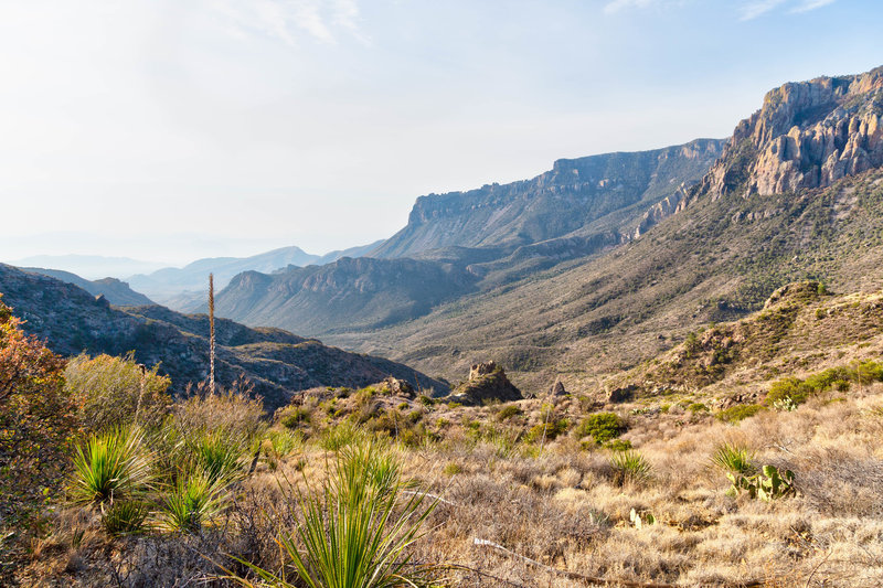 Juniper Canyon Trail Hiking Trail, Big Bend National Park, Texas