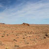 The area east of Goblin Valley State Park is actually quite barren and desolate