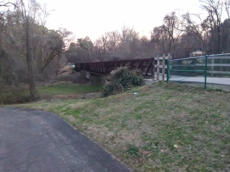 Connection to a ATT Bridge near Fayetteville Street.