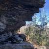 “Cave” along Conley Cove Trail.