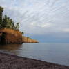 View of Lake Superior from Crystal Creek Cove