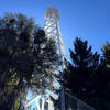 Checking out the 150-foot Solar Telescope Tower at the Mount Wilson Observatory.