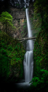 Multnomah Falls Loop Hiking Trail Bridal Veil Oregon