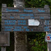 Superior Hiking Trail Distance Sign, Minnesota