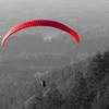 Paraglider off Tiger Mountain