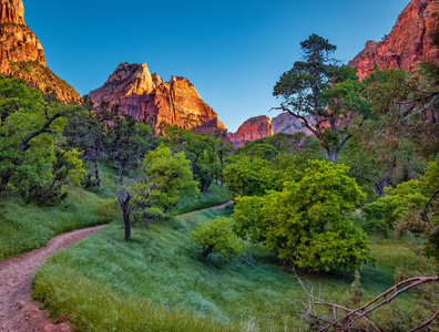 Sand Bench Trail Hiking Trail Springdale Utah