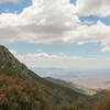 West face of Four Peaks. You can see the Superstition Mountain in the distance.