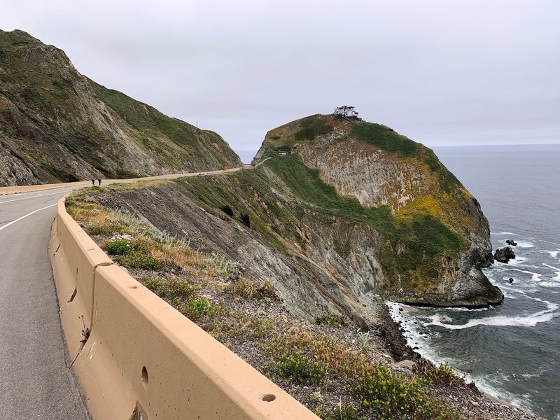 Devil's Slide Trail Hiking Trail, Pacifica, California