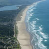 Nehalem Bay and Beach looks good from above.