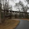 Railroad Trestle at River Trail - River Park, connecting to Piedmont Medical Center Trail.
