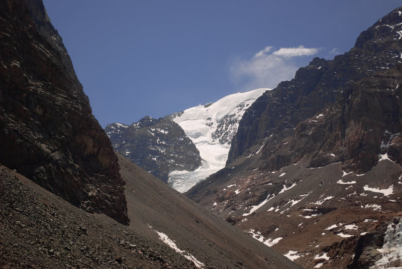 First look at Glaciar La Paloma