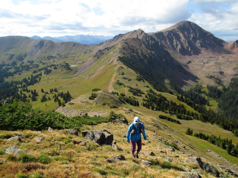 Red Peak Hiking Trail, Silverthorne, Colorado