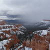 Late spring storm east of Bryce Canyon.