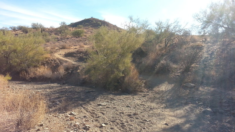 Nice descent with switchback followed by quick right turn. Areas like this make this trail fun.