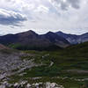 A view of the meadow from the north end of Ptarmigan Cirque Trail.