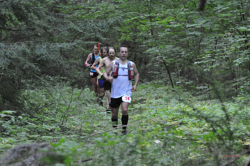 Inaugural running of Eastern States 100 in 2014 (mile 22, Ott's Fork)
