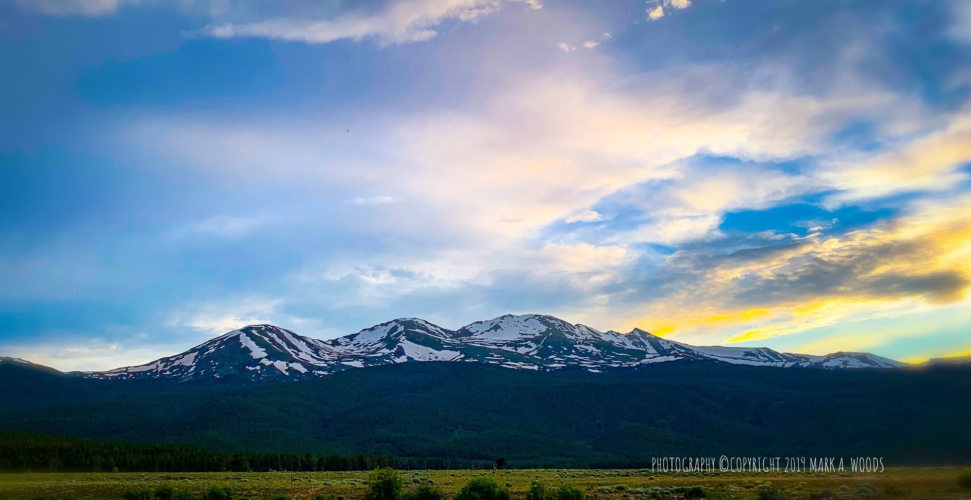 Mount Massive, 2ND highest Colorado 14er, still snow capped, second ...