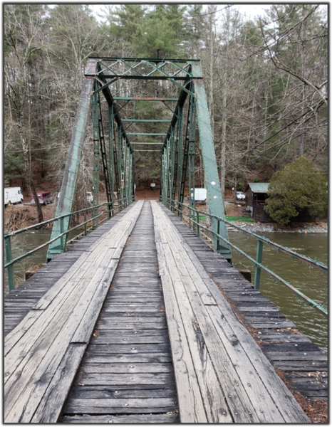 Shallowford Bridge February 2019 and old and loved landmark of the BMT.