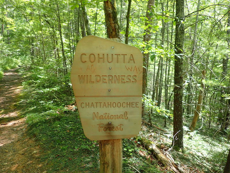 Welcome sign at the Beach Bottom Trailhead.
