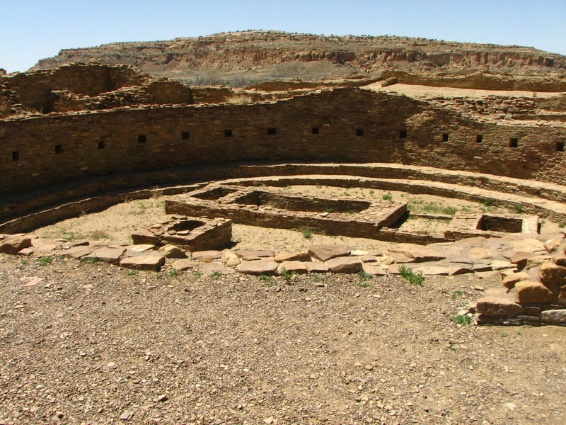 Main kiva at Pueblo Bonito