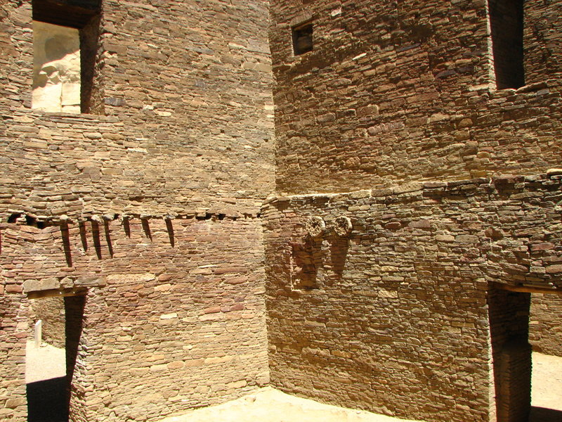 Inside Pueblo Bonito