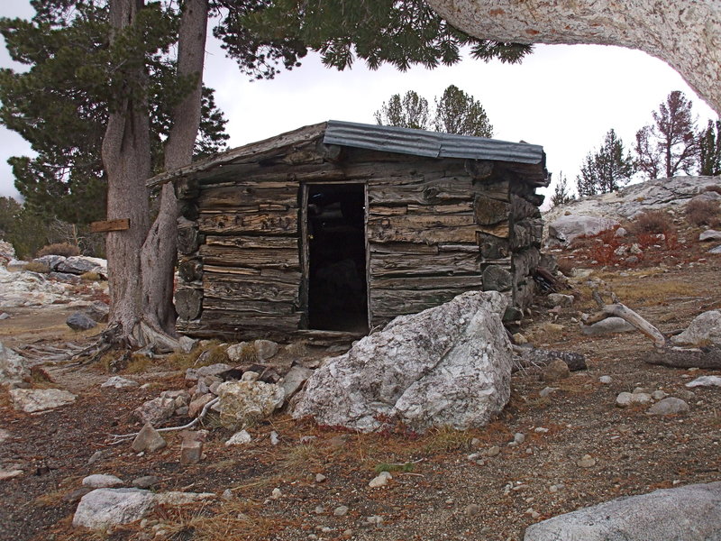 Located on the shore of Overland Lake, this cabin was built by the CCC, Civilian Conservation Corp in the 1930s.